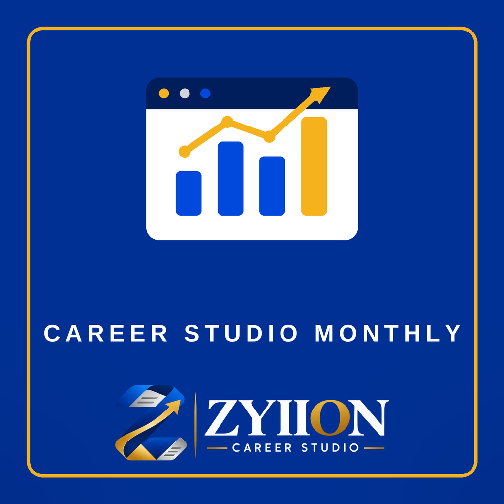 Career Studio Monthly — career growth tools product artwork