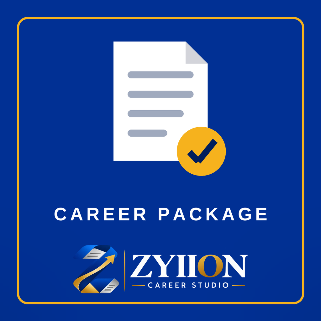 Career Package — résumé and cover letter product artwork